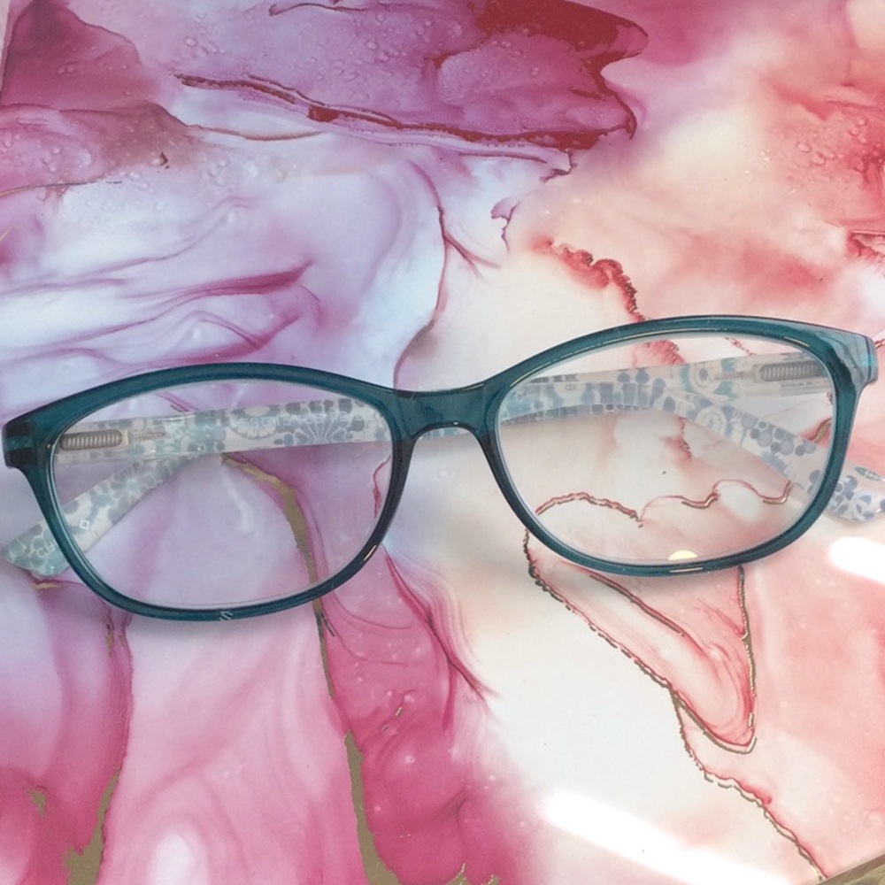 Teal Green Eyeglasses